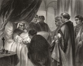 Death of Pope Eugene IV, 1383 – 23 February 1447, was Pope from 3 March 1431 to 1447