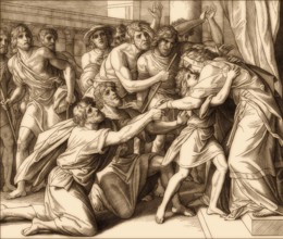 Joseph Reveals Himself to His Brothers, by Julius Schnorr von Carolsfeld, 1860