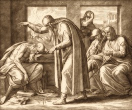 Job's Affliction, Old Testament, by Julius Schnorr von Carolsfeld