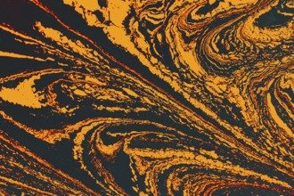 Abstract marbling floral pattern for fabric, tile design. background texture