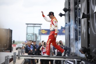 Erik Jones gets ready for the Focused Health 250 in Austin, TX, USA, North America
