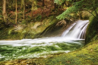 Waterfall of Eistobel, Isny im Allgau, Bavaria, Germany Isny im Allgau, Germany, Europe