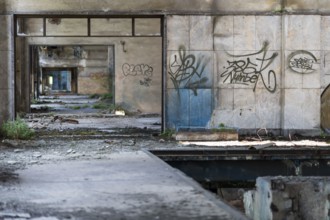 Details of an old abandoned factory