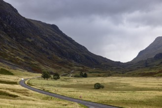 Glencoe, famous pass in the Highlands, Scotland, Great Britain