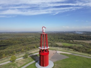 The Rheinpreussen spoil tip is a landmark in the city of Moers, with a height 74 meters. It has a