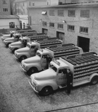 Coca cola in the 1950s. In 1 january 1953 Coca-Cola was first allowed to be manufactured and sold
