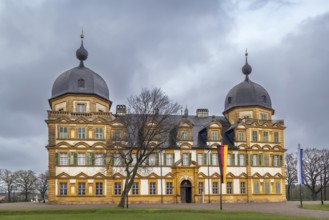 Palace (Schloss) Seehof was built from 1684 to 1695 near Bamberg, Germany, Europe