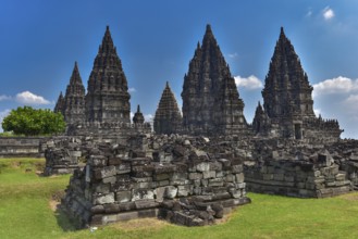 Candi Prambanan, a Hindu temple in Yogyakarta, Indonesia, Asia