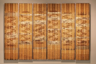 Anni Albers, Haiku, Ark Pannels for Congregation B´Nai Israel, 1961, cotton, hemp and metallic