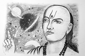 Aryabhata painting, india, asia