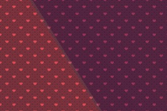 Valentine's Day template with heartsfor banners, inviations, advertisements, cards
