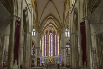France, Meurthe et Moselle, Toul, Saint Etienne cathedral, the choir and its adjoining chapels,