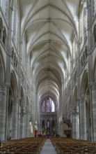 Soissons Cathedral Basilica is a Gothic cathedral in Soissons, France. Interior