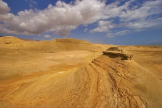Picturesque ancient mountains about the Dead Sea in Israel