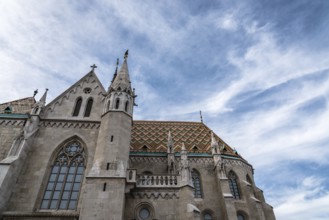 Budapest, Hungary, August 12, 2017: Matthias Church. It is a Roman Catholic church located in front
