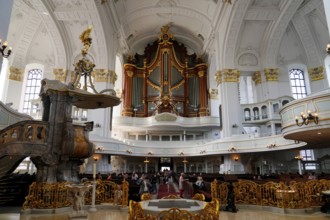 Main Church of St Michaelis, Free and Hanseatic City of Hamburg, Germany, Europe