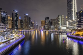 At Dubai Marina, Dubai, United Arab Emirates, Asia