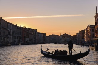 Sunset time, Venice, Italy, Europe