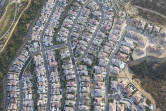 Aerial view of Carmel Valley with suburban neighborhood San Diego, California, USA, North America
