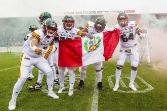 European League of Football, ELF/ Game: Barcelona Dragons at Stuttgart Surge on 18. Aug. 2024, in