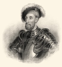 Sir Nicholas Carew oder Carewe, ca. 1496-1539, englischer Höfling und Diplomat