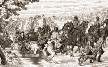 The Great Sleigh Drive, Frederick William the Great pursues Swedish troops across the frozen