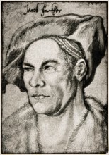 Jakob Fugger, 1459 - 1525, German businessman, mining entrepreneur and banker