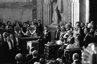Carl XVI Gustaf, King of Sweden. Born 30 april 1946. Pictured when attending the ceremonial opening