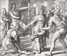 The Judgment of Solomon, Old Testament, by Julius Schnorr von Carolsfeld