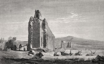 Aqua Claudia, Rome, Italy, 19th Century, Europe