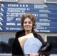 Viveca Lindfors. Swedish-American Actress. 1920-1995. Picture taken in the 1970s