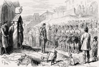 Romanian troops at Gala?i, Romania, Russo-Turkish War (1877–1878), Europe
