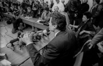 Germany, Berlin, 2 January 1992, Joachim Gauck, first day of access to Stasi files for civil rights