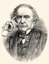 William Ewart Gladstone, 1809-1898, a former British Prime Minister