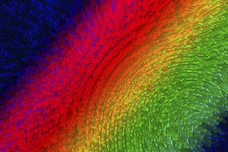 Colorful abstract background with circular lines