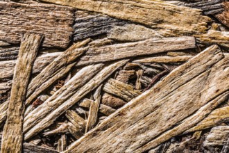 Textured OSB material horizontal view
