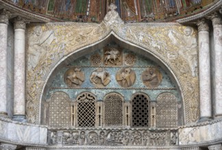 Venice, St Mark's Square (Piazza San Marco), St Mark's Basilica (Basilica di San Marco), west