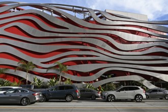 Petersen Automotive Museum on Wilshire Boulevard, Los Angeles, California, USA, North America