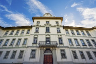 North façade, Schloss-Wurzach, Bad Wurzach, Allgäu, Baden-Württemberg, Germany, Europe
