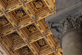 PISA, ITALY, SEPTEMBER 17, 2023, Inside the famous cathedral in Pisa