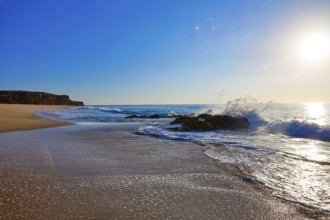 El Cotillo Castillo Beach in Fuerteventura at Canary Islands of Spain