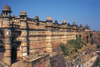 Gwalior fort, madhya pradesh, india, asia