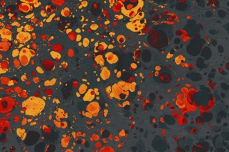 Abstract creative marble pattern texture. Traditional art of Ebru marbling
