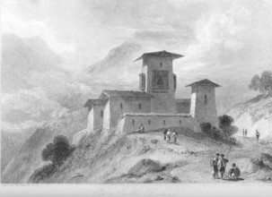 Capta Castle, Bootan, Bhutan, Asia