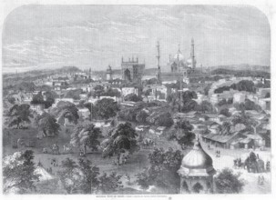 General view of Delhi, India, Asia