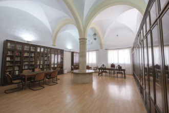 Library, Monastery Church of Santa Margarita, center of history and military culture of the
