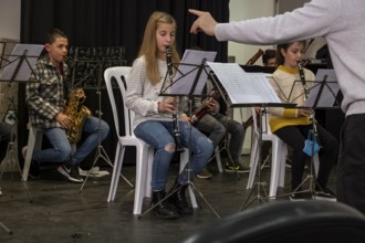 Open class and musical audition by the music school of Llucmajor, Sant Bonaventura cloister,