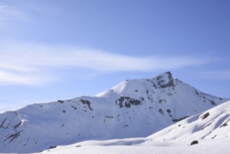 Overview of Piz Bardella, Julier Pass, Engadine, Switzerland, Europe