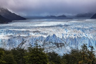 Perito Moreno Glacier, glacier tongue, glacier break, Los Glaciares National Park, Santa Cruz,