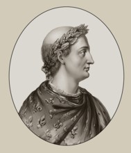 Charles the Bald, 823 – 877, emperor of the Carolingian Empire